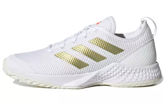 Теннисные туфли ULT женские с низким верхом белые/золотые Adidas