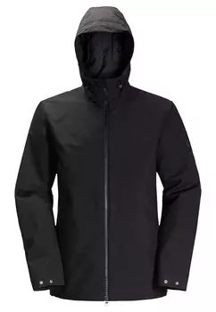 Термо пуховик JACK WOLFSKIN Outdoor jacket, черный