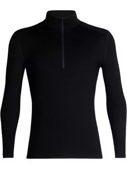 Термоблуза Icebreaker Mens 260 Tech, черный