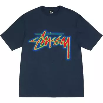 Термофутболка Stock Stussy, серый