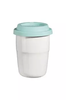 Термокружка ASA белая, крышка бирюзовая THERMO Д. 8,5 см, В. 10,8 см, 0,2 л., двустенная 34700024 Новинка 2020 г. В комплект входят 4 указанных предмета и подарок + пожертвование