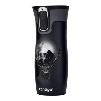 Термокружка Contigo West Loop Black Deer Hunter, 1 шт