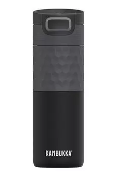 Термокружка Etna Grip 500мл Black Steel Kambukka, черный