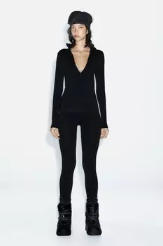 Термоноски из коллекции лыж ZARA, черный