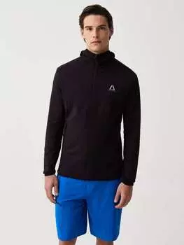 Термотолстовка с капюшоном Altavia, цвет black