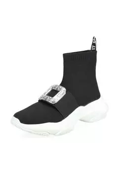 Текстильные кроссовки STEVE MADDEN, черный