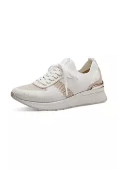 Текстильные кроссовки Tamaris, цвет Wei_/gold