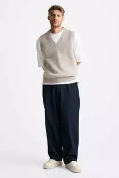 Текстурированные кроссовки ZARA, белый