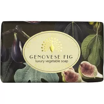 The English Soap Company Винтажное мыло в упаковке Genovese Мыло с маслом ши и инжиром 190 г