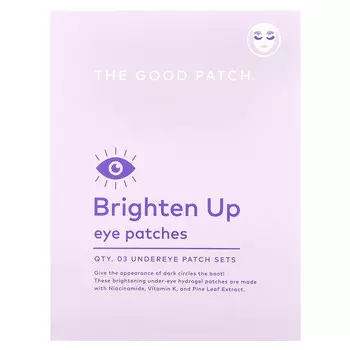 The Good Patch, Патчи для глаз, 3 набора