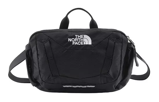 THE NORTH FACE Поясная сумка-переноска 3,5 л, холщовая, черная, унисекс