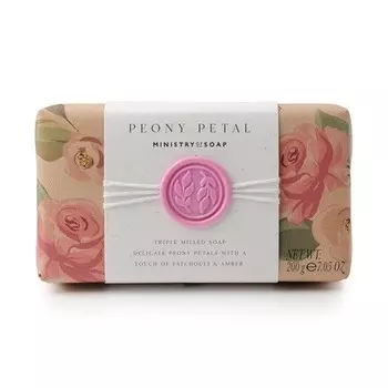 The Somerset Toiletry Co Ministry Of Soap British Bouquet Тройное измельченное мыло с лепестками пиона 200 г