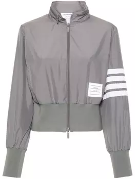 Thom Browne бомбер из рипстопа, серый
