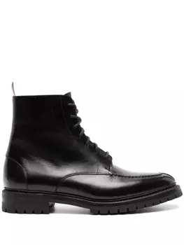 Thom Browne ботинки Wingtip, черный