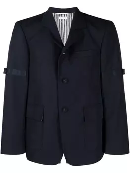 Thom Browne однобортный пиджак, синий