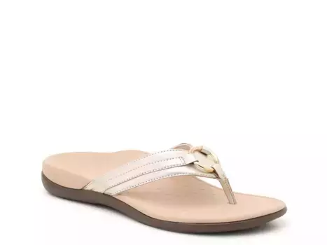 Tide Алоэ Шлепанцы Vionic, Gold Metallic