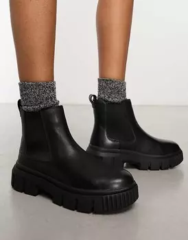 Timberland – Greyfield – Черные кожаные ботинки челси