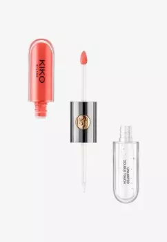 Тинт для губ Unlimited Double Touch KIKO Milano, цвет orange red