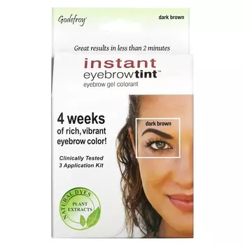 Тинт Godefroy Instant Eyebrow Dark Brown 3