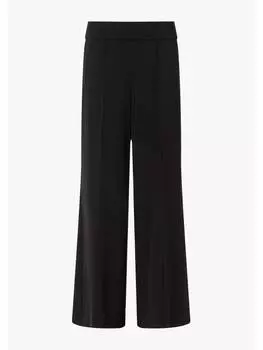 Тканевые брюки comma Hose lang, черный