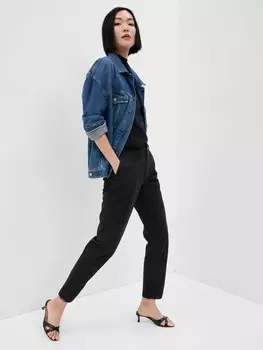 Тканевые брюки Gap, черный