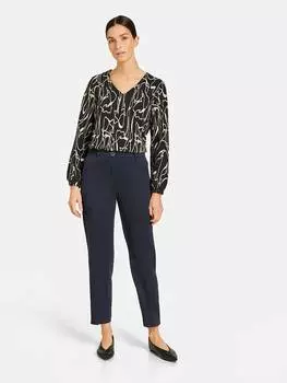 Тканевые брюки Gerry Weber, темно-синий