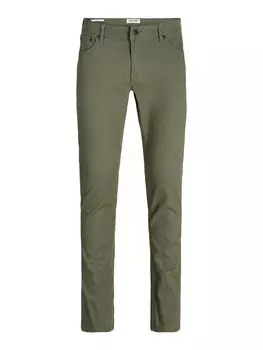 Тканевые брюки JACK & JONES Regular Pants JPSTGLENN JJORIGINAL, оливковый
