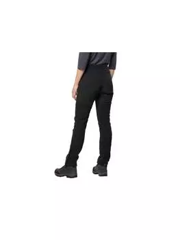 Тканевые брюки Jack Wolfskin, черный