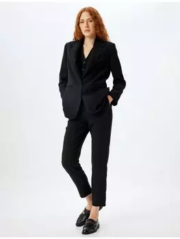 Тканевые брюки KOTON Hose, черный