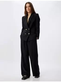 Тканевые брюки KOTON Hose, черный