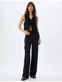 Тканевые брюки KOTON Hose, черный