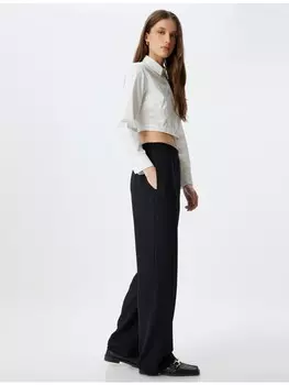 Тканевые брюки KOTON Hose, черный