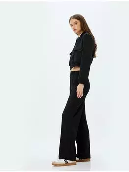 Тканевые брюки KOTON Hose, черный