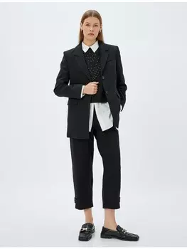 Тканевые брюки KOTON Hose, черный