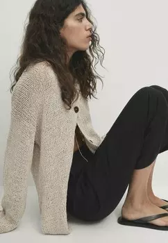 Тканевые брюки Massimo Dutti, черный