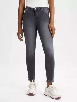 Тканевые брюки NMPH Jeans Nusidney, серый