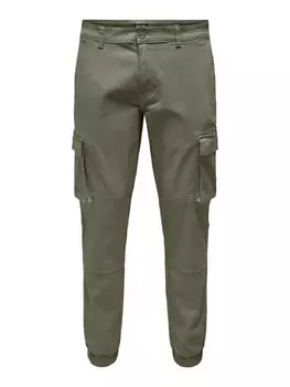 Тканевые брюки Only&Sons Hose, цвет Deep Lichen Green