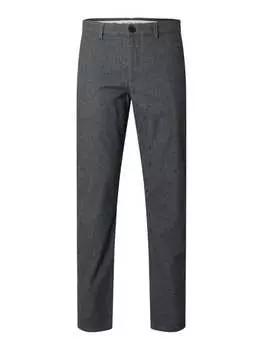 Тканевые брюки SELECTED HOMME, серый