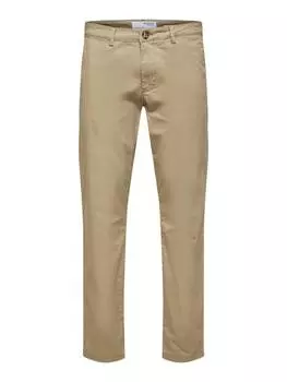 Тканевые брюки Selected Hose, цвет greige