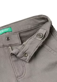 Тканевые брюки STRETCH United Colors of Benetton, серый