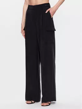 Тканевые брюки свободного кроя Dkny, черный