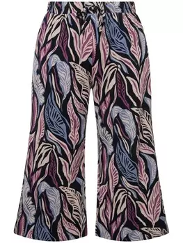 Тканевые брюки Ulla Popken Culotte, синий