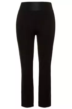 Тканевые брюки Ulla Popken Slim fit Pants Sienna, черный