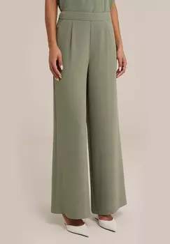 Тканевые брюки WE Fashion, пестрый зеленый