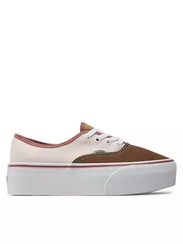 Тканевые кроссовки Authentic Stackform Vans, красочный