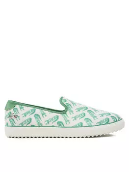 Тканевые кроссовки Canvas Resort 123 2 Cma 745CMA0038WG1 Lacoste, зеленый/белый