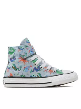 Тканевые кроссовки Chuck Taylor All Star 1V Converse, синий