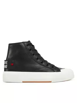 Тканевые кроссовки JA15022G1MIA0000 Love Moschino, черный