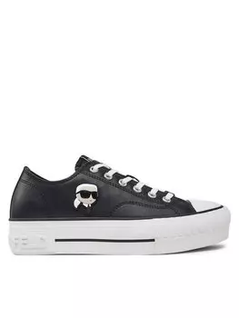 Тканевые кроссовки Kampus Max KL60425T Karl Lagerfeld, черный