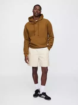 Тканевые шорты GAP, кремовый